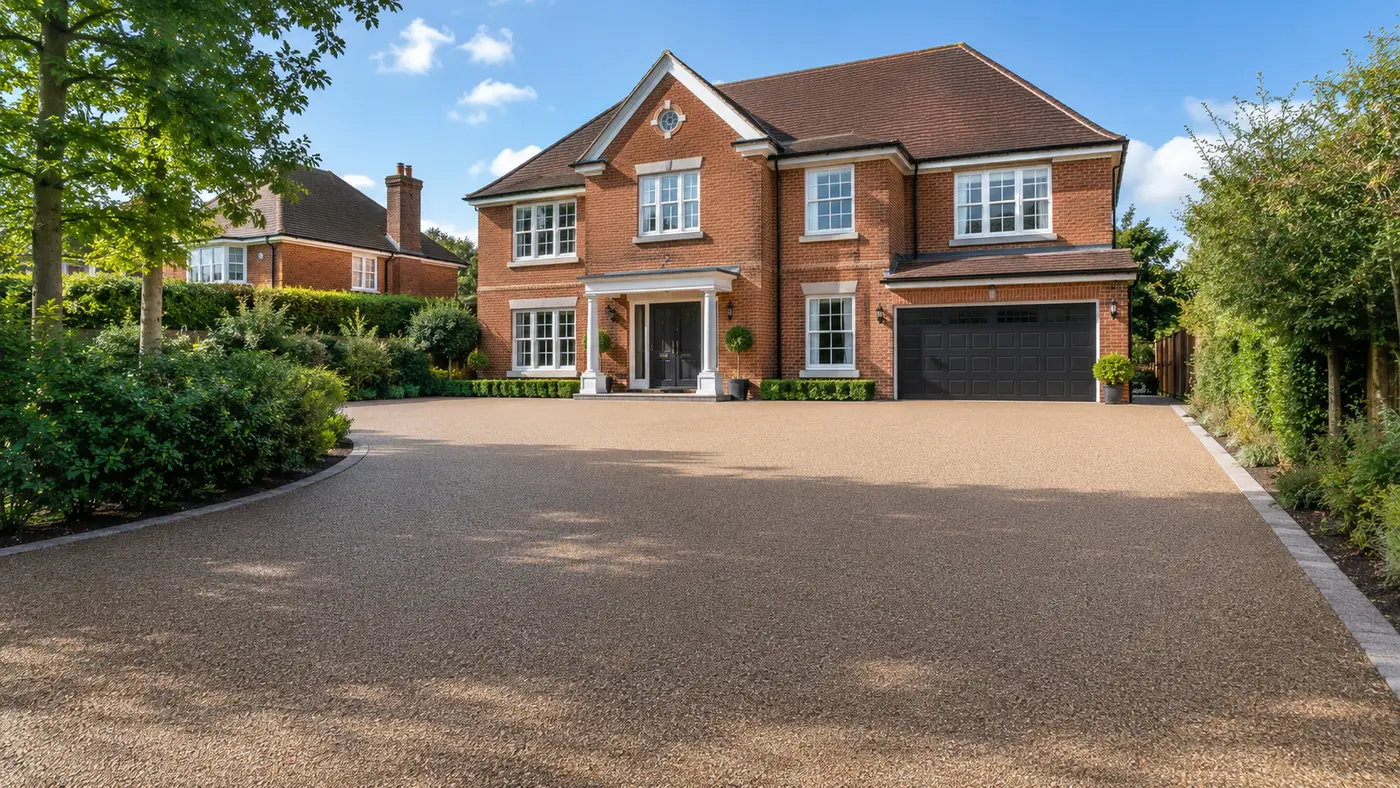 Resin bound driveway in Beaconsfield by Windsor Resin Driveways
