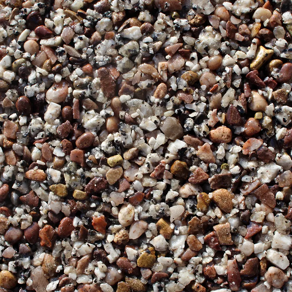 Champagne Pink resin bound aggregate colour
