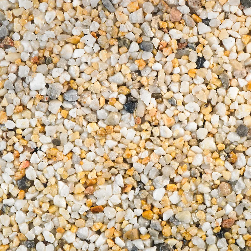 White Gold resin bound aggregate colour