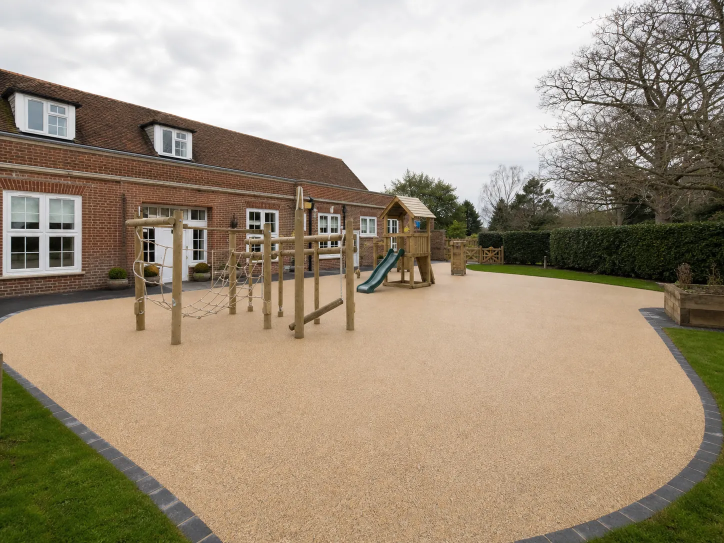 Surrey resin bound playground case study